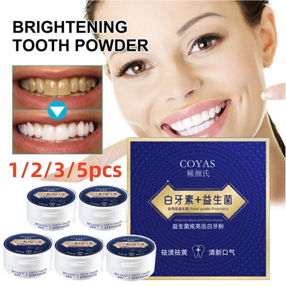 

1/2/3/5pcs Toothpaste Teeth Whitening Tooth Correction Whitener Teeth Non-invasive Teeth Whitening Powder For Oral Hygiene