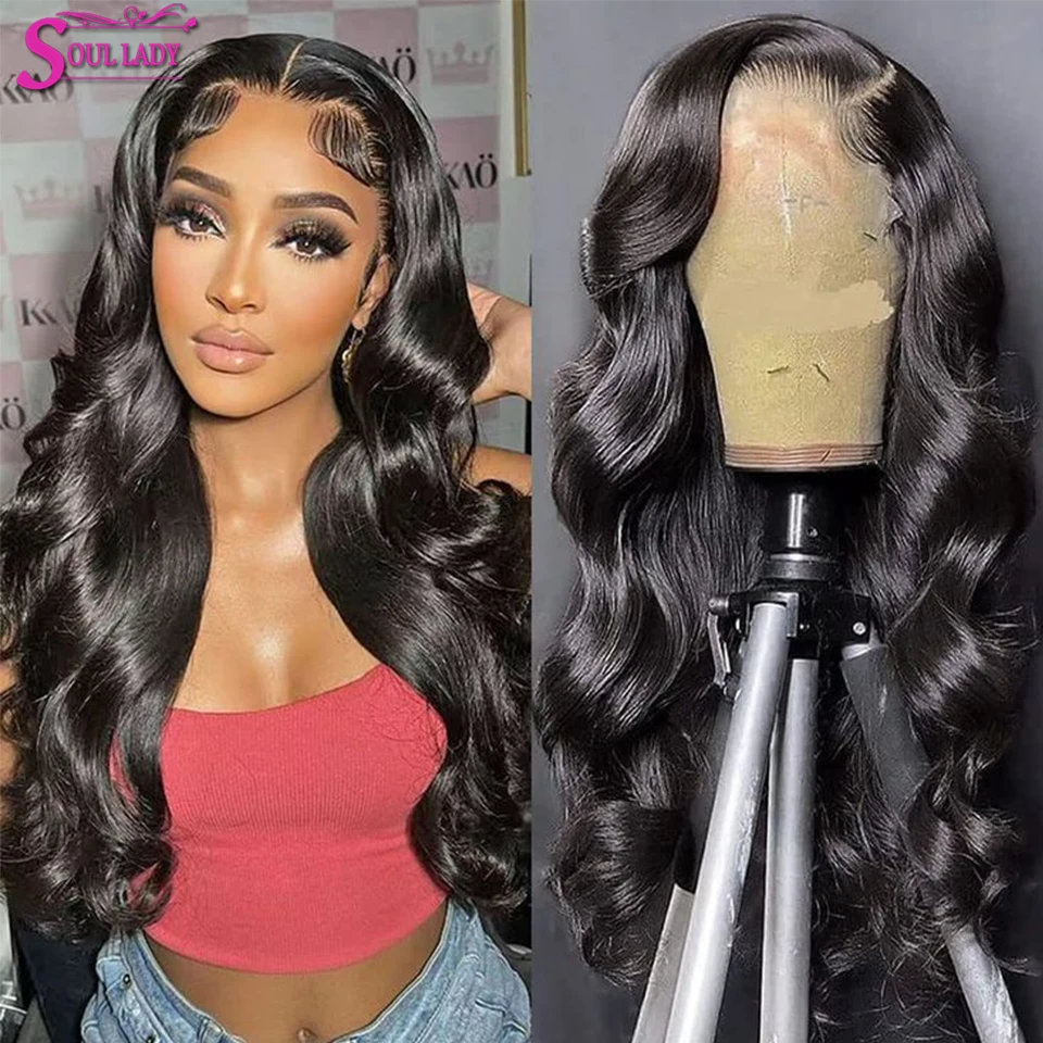 

Body Wave Lace Front Wig 32 Inch 13x4 Hd Lace Frontal Wig Pre Plucked Hd Transparent Lace Frontal Wig Remy 4x4 5x5 Closure Wig