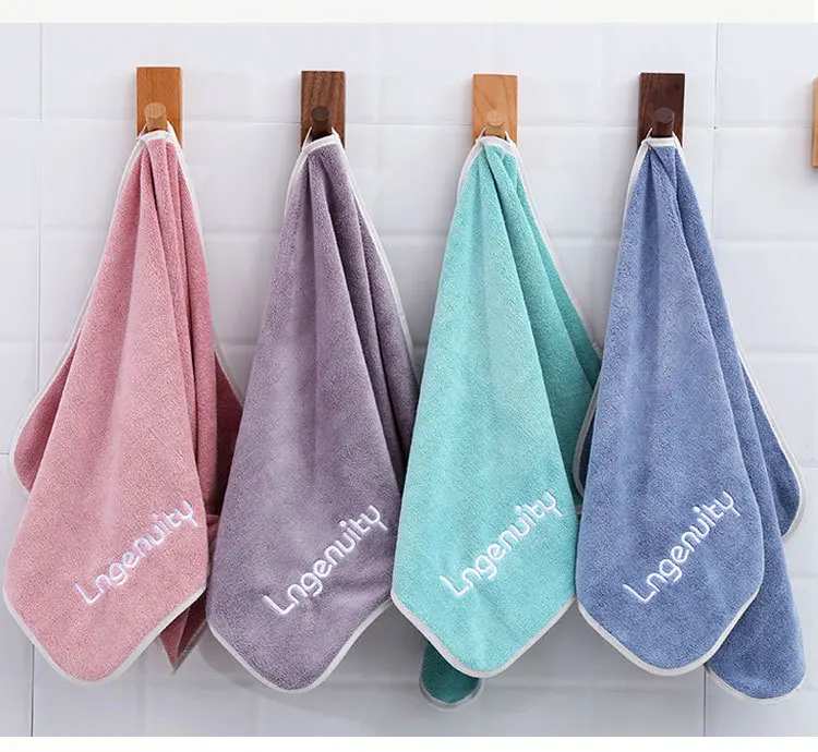 

35*75cm Super Absorbent Large Towel Thicker Soft Microfiber Face Bathroom Towels Washcloth Adult Couples Sport Household Towel