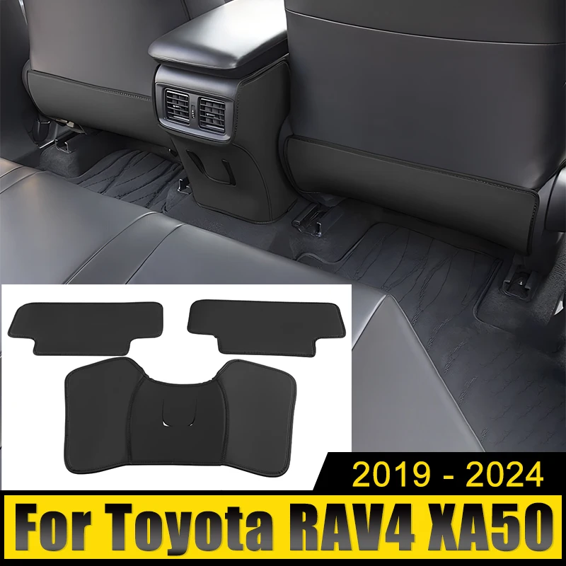 Для Toyota RAV4 XA50 2019 2020 2021 2022 2023 2024 RAV 4 гибридный кожаный защитный чехол на заднее