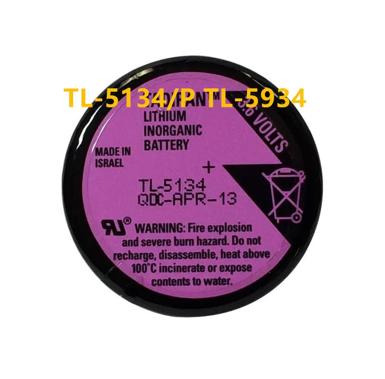

1pec TL-5134 SL-389 3.6V Lithium Battery TL-5134/P TL-5934 TL-5134 3.6V 1/10D