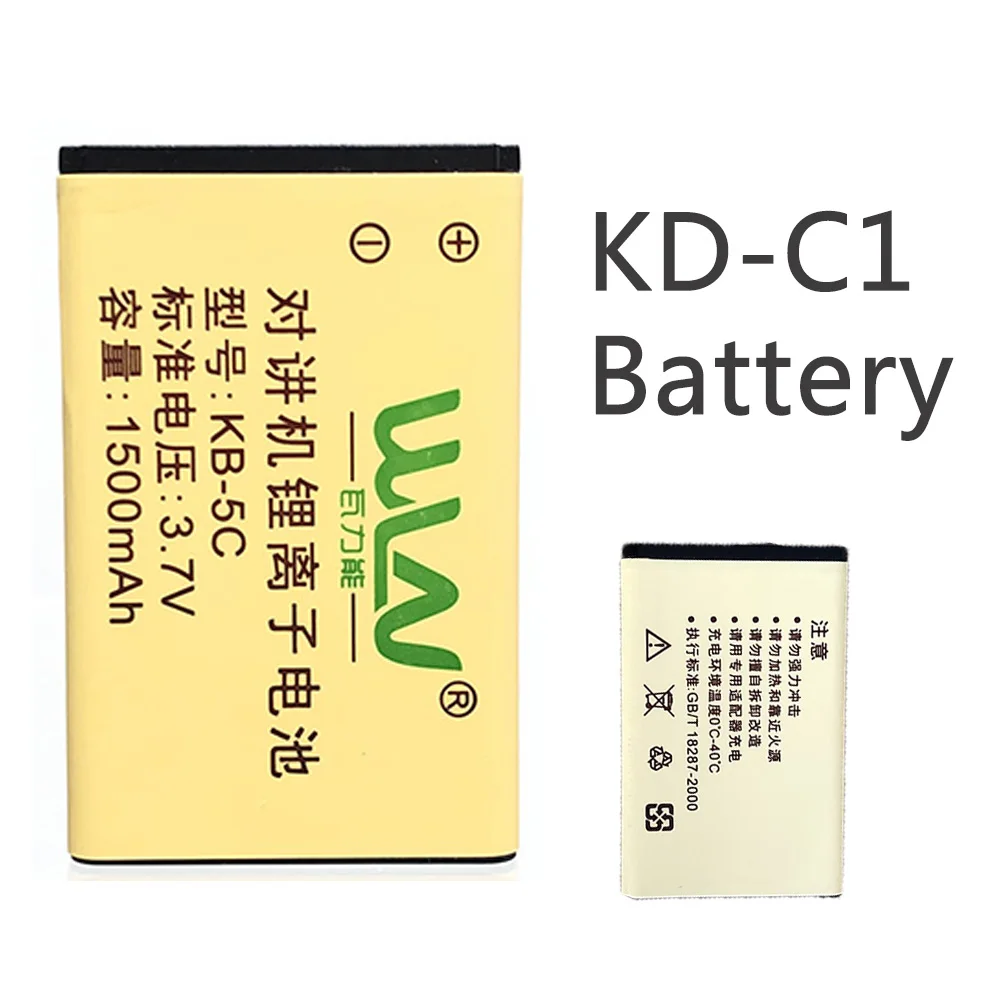 3 7 в Li-Ion WLN KD-C1 портативная рация зарядное устройство для мини-радио 1500 мАч