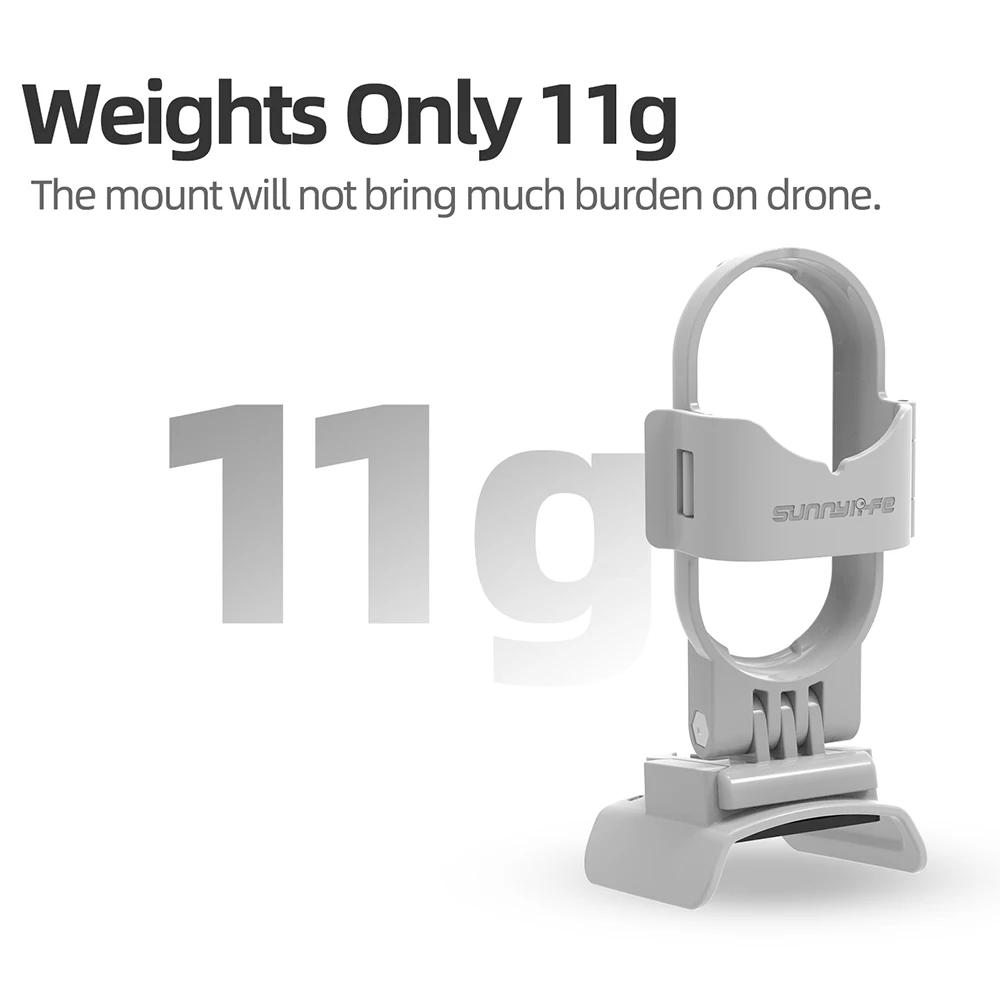 Регулируемое крепление Sunnylife для DJI Neo противоударный адаптер базовый кронштейн