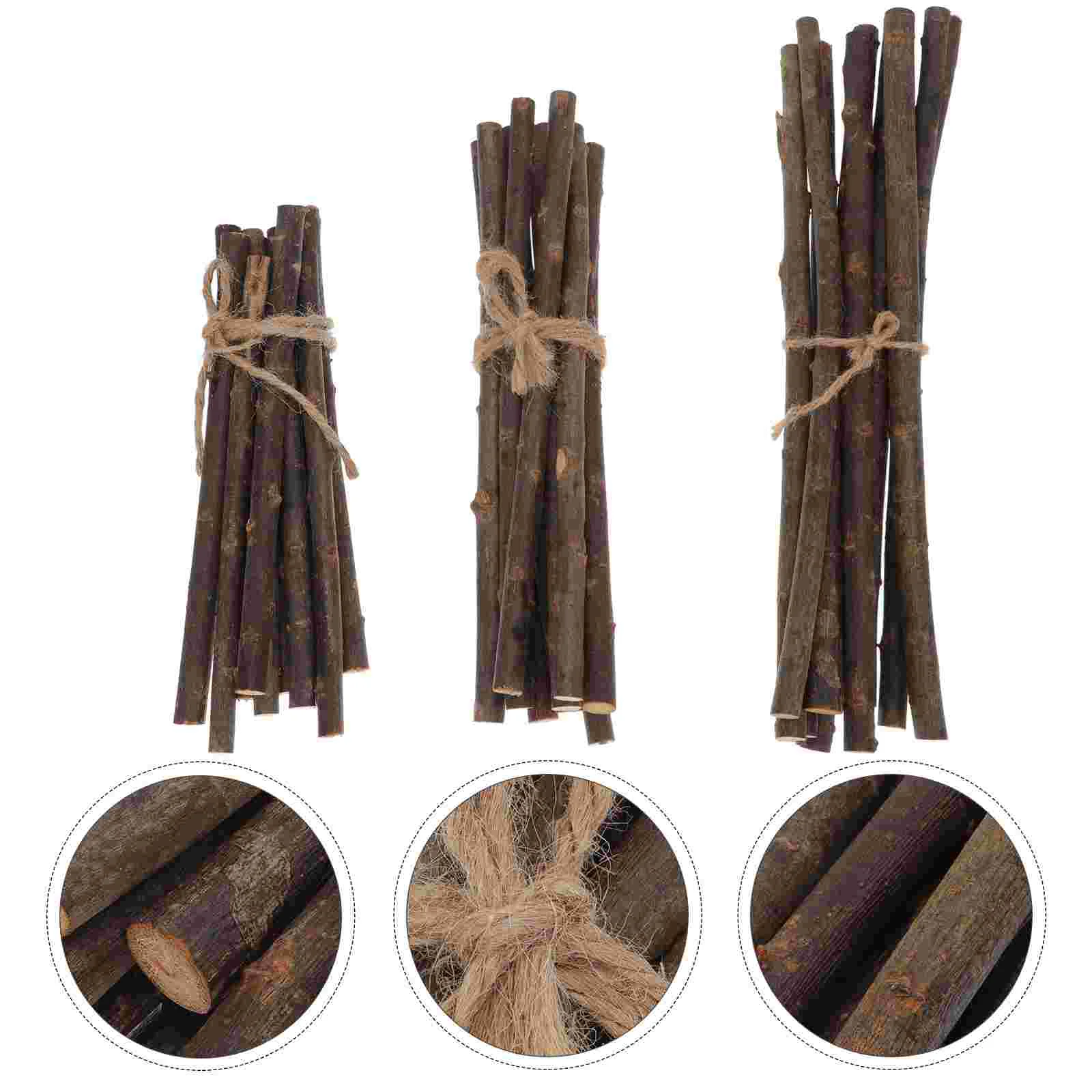 

Sticks Wood Crafts Natural Twigs Log Diy Treewooden Craft Branches Logs Christmas Unfinished Birch Stick Branch Decor Rods Dowel