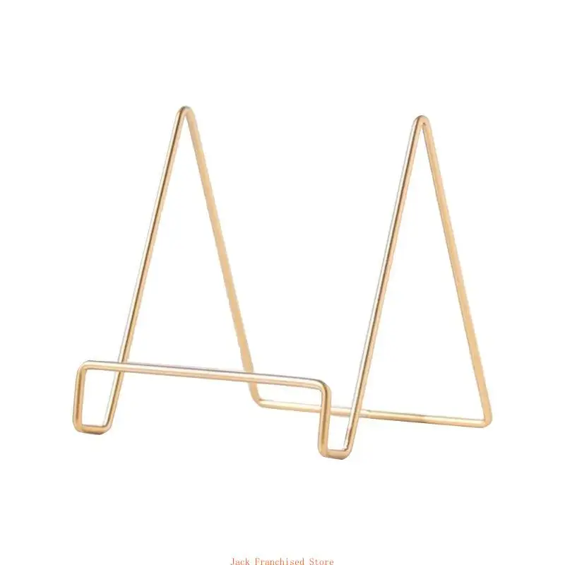 Геометрическая подставка чистый цвет настольный журнал держатель для дисплея