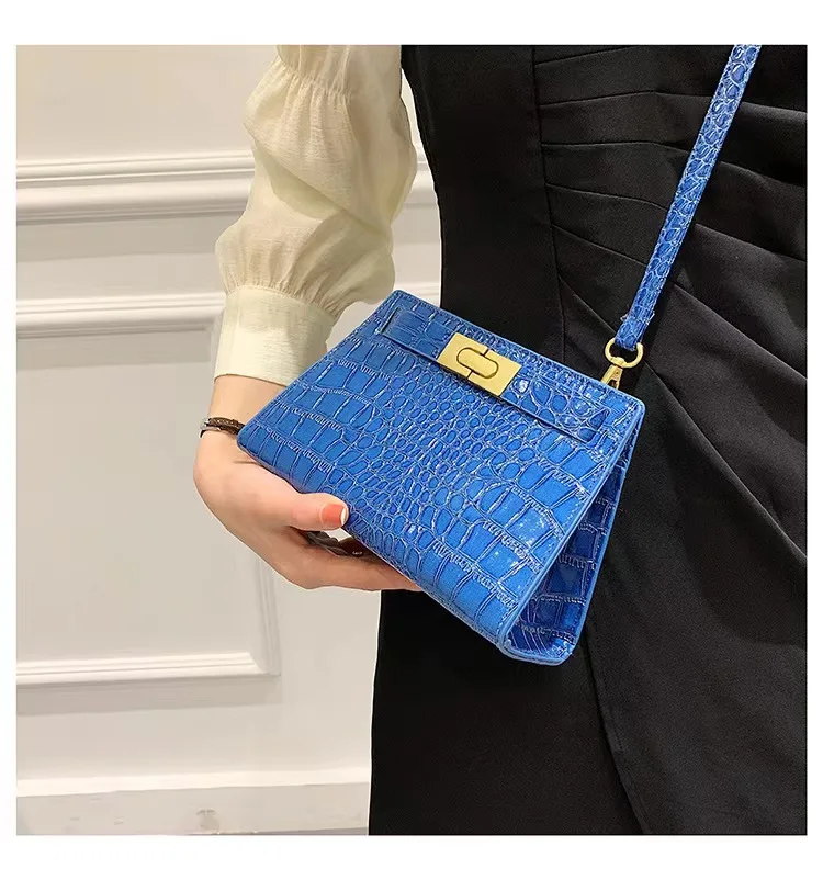 New Korean Fashion Retro Stone Grain High-Quality Leather Lady's Spring And Summer Handbag Shopping Travel Shoulder Bag