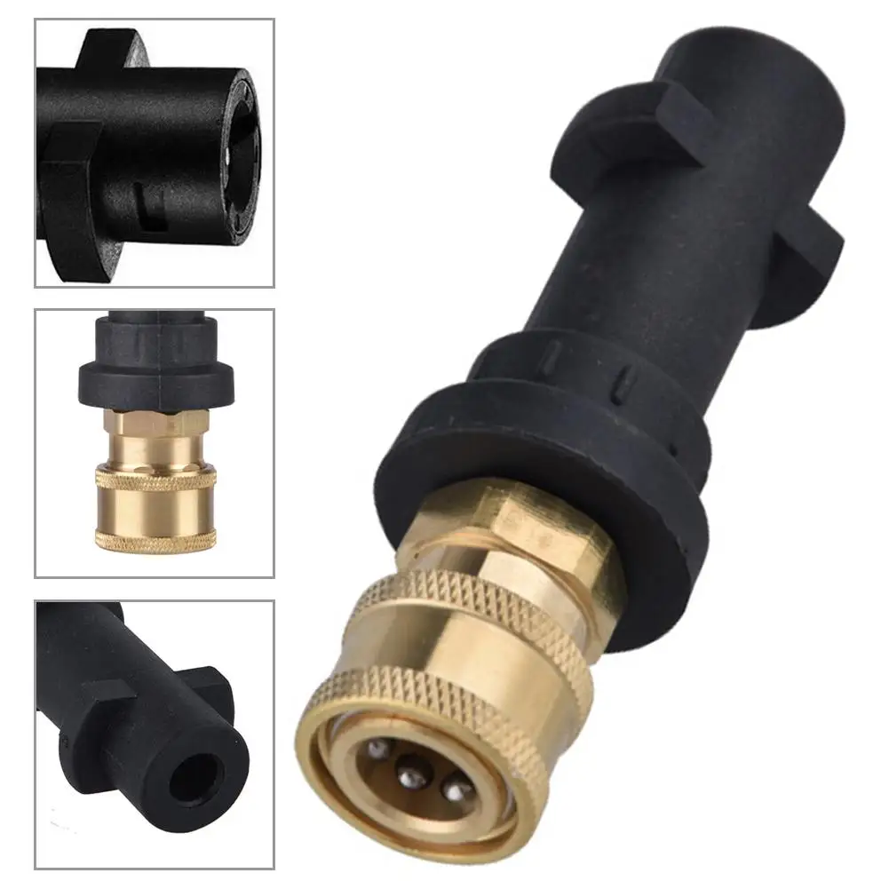 

Durable High Pressure Washer Nozzle Adaptor Or Karcher K2 K3 K4 K5 K6 K7