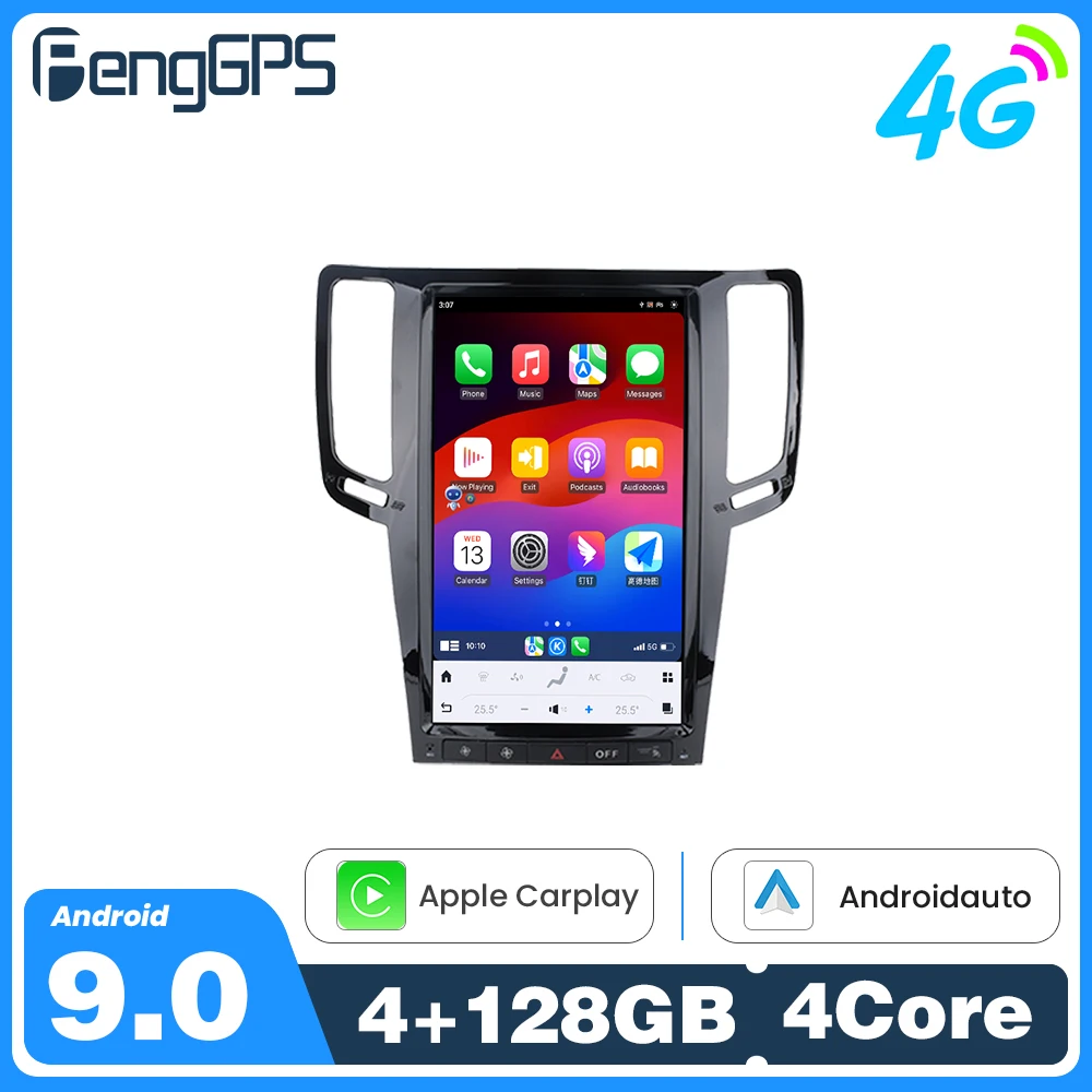 13 6-дюймовый Android для Infiniti G25 G35 G37 2010-2013 сенсорный автомобильный экран навигация