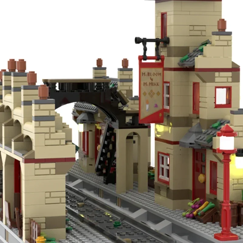 Конструктор Moc из фильма Модульные строительные блоки с технологией расширения