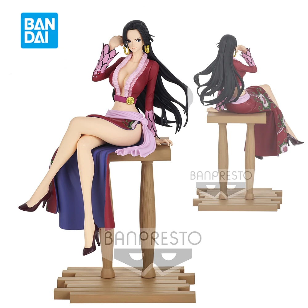 

In Stock Banpresto One Piece Grandline Journey Boa Hancock Pvc Figure Model Original Action Collectible Child Toys Gift