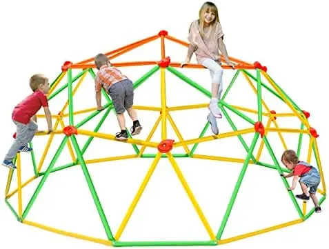 

6FT Dome 2022 Upgraded Geometric Dome Climber for Kids Outdoor Jungle Gym Monkey Bars for Backyard Support 500LBS Indoor Toys