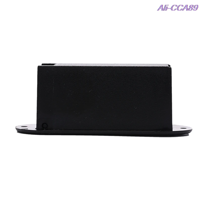 

Черный батарейный блок 9 В, чехол, держатели для гитары, бас-звукоснимателя, укулеле с проводами, Черный Сменный держатель батарейного отсека