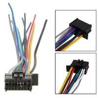 1pc 16pin radio wire harness audio connector line replacement for pioneer 2350 car stereo 6 3 inch meet eia color code wholesale
