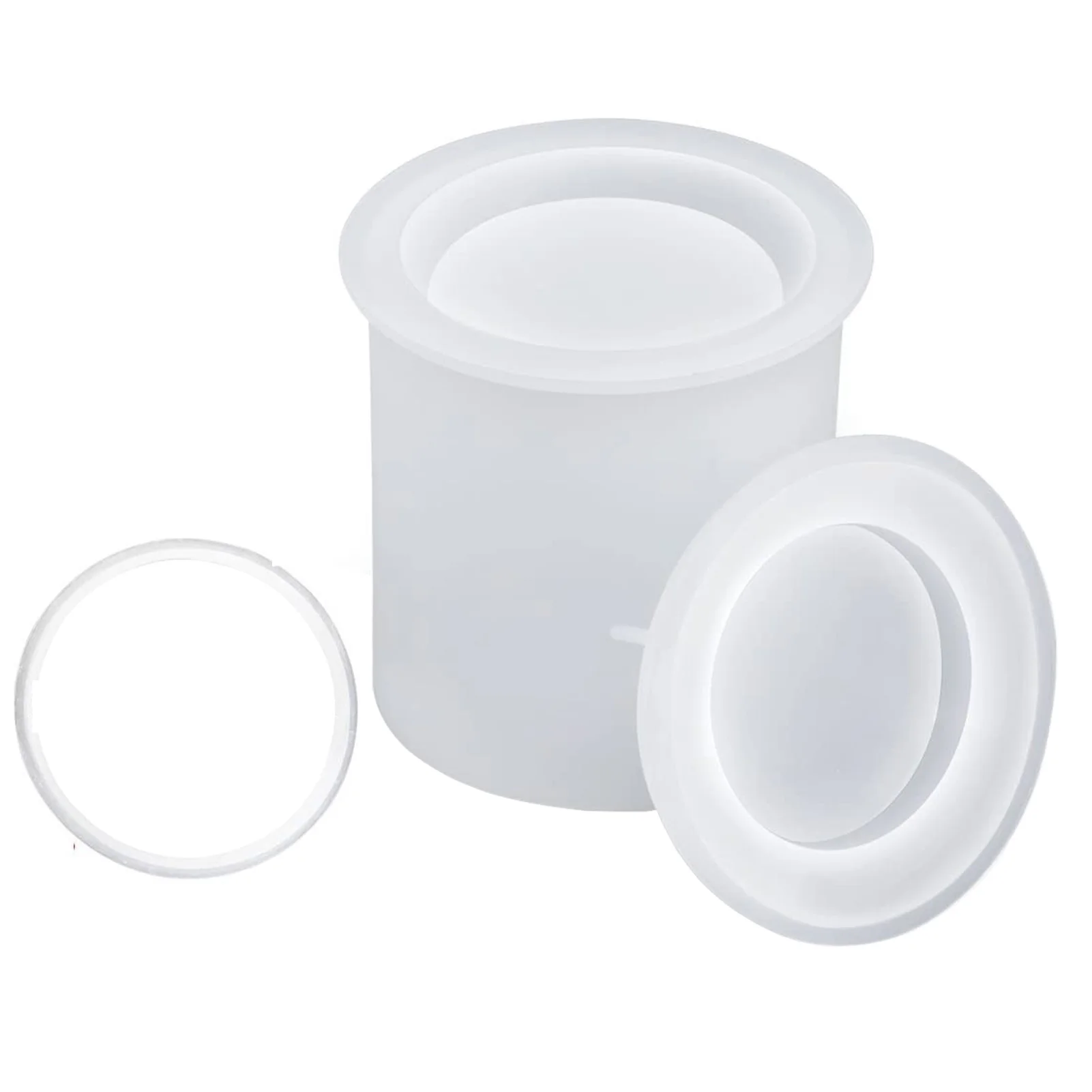 

Silicone Candle Molds Pillar Silicone Molds Easy To Demold Pillar Candle Molds For DIY Fondant Plaster Sculpture Clay Crafts