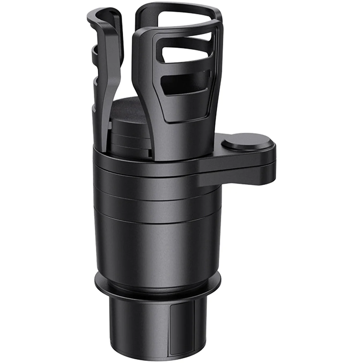 

New Car Cup Holder Expander 360° Rotatable Dual Car Cup Holder with Adjustable Base 2-in-1 Heavy-Duty Automotive Cup Holder