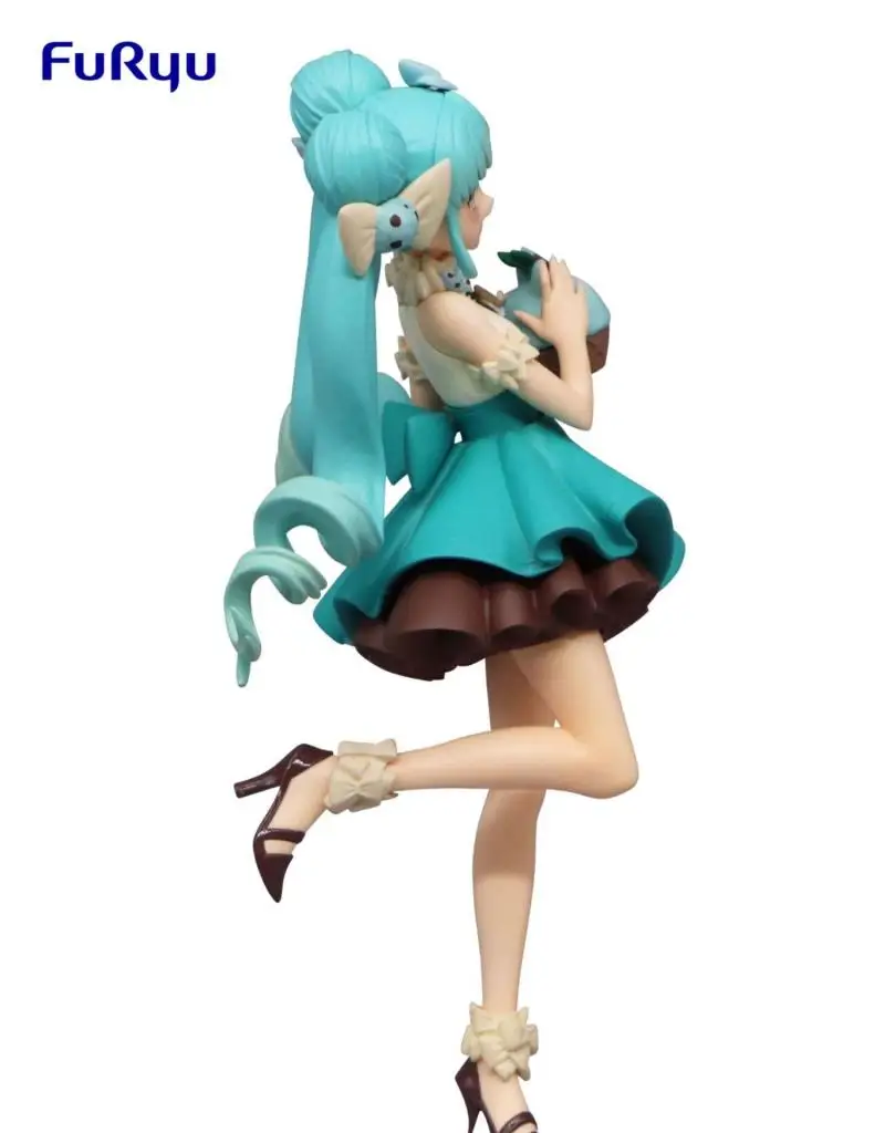 Фото 100% оригинальная аниме фигурка FuRyu sweetsweet серии Vocaloid Hatsune Miku, коллекционные экшн-игрушки, подарки №2