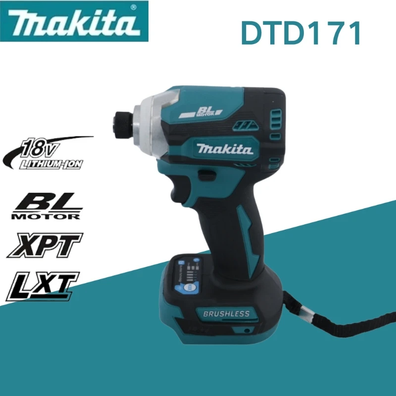 Электрическая отвертка Makita DTD171 аккумуляторная бесщеточная 18 В