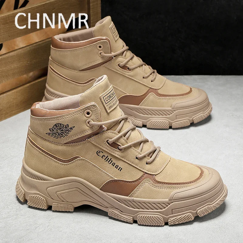 

Men's Boots Thick Bottom Comfortable Non-slip Wear-Resistant Outdoor Fashion Wild Explosive Style Spring and Autumn Main Push