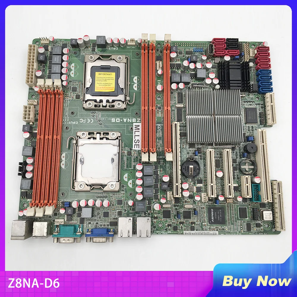 For ASUS Z8NA-D6 Server Motherboard LGA 1366 DDR3 X58 Fully Tested