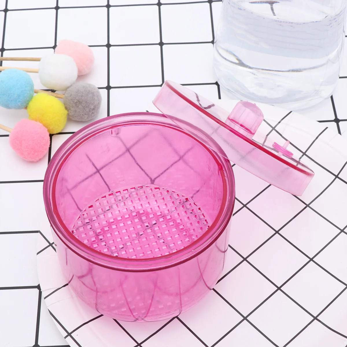 

1pc Box Heat-resistant Case box with Mesh for Colleagues Yourself Friends
