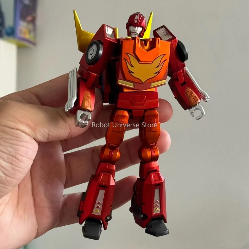 Металлическая Версия Rodimus Prime 12 см маленькая экшн-фигурка робот-трансформер