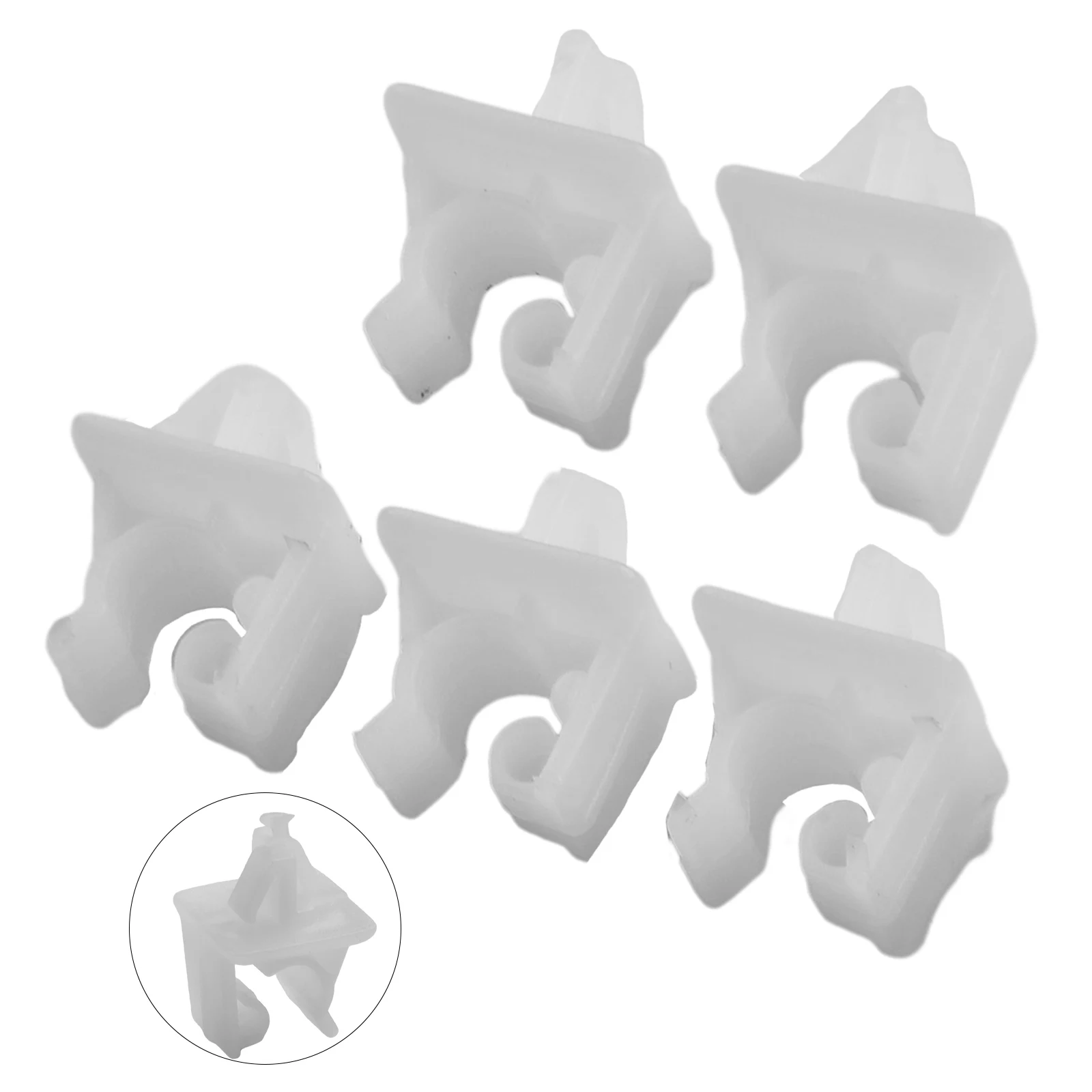 

Durable High Quality New Practical Fixing Clips Prop Rod Hood Plastic 5 Pcs 90672SNB901 Holder Clip Accessories