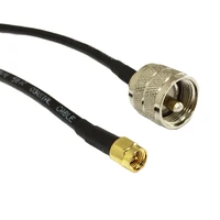 sma male to uhf male pl259 rg58 pigtail cable 50cm100cm for wireless router wholesale