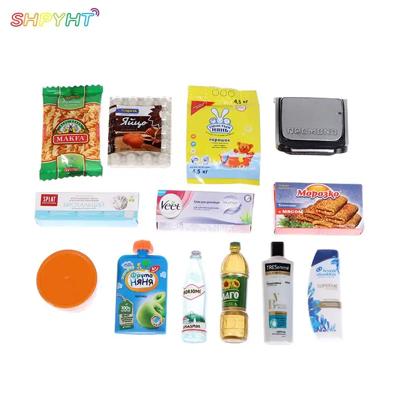 

1pcs Beverage And Snack Blind Bag Miniature Drink Canned Food Play Blind Bag Play Supermarket Toy Accessories Model Toys Gifts