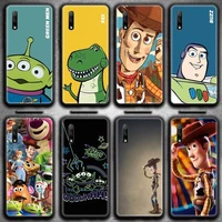 cute cartoon toy story buzz woody phone case for huawei honor 30 20 10 9 8 8x 8c v30 lite view 7a pro