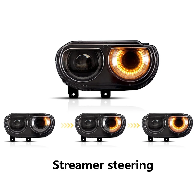 Для автомобилей Dodge Challenger 2008-2014 гг. модифицированные дневные ходовые огни в сборе