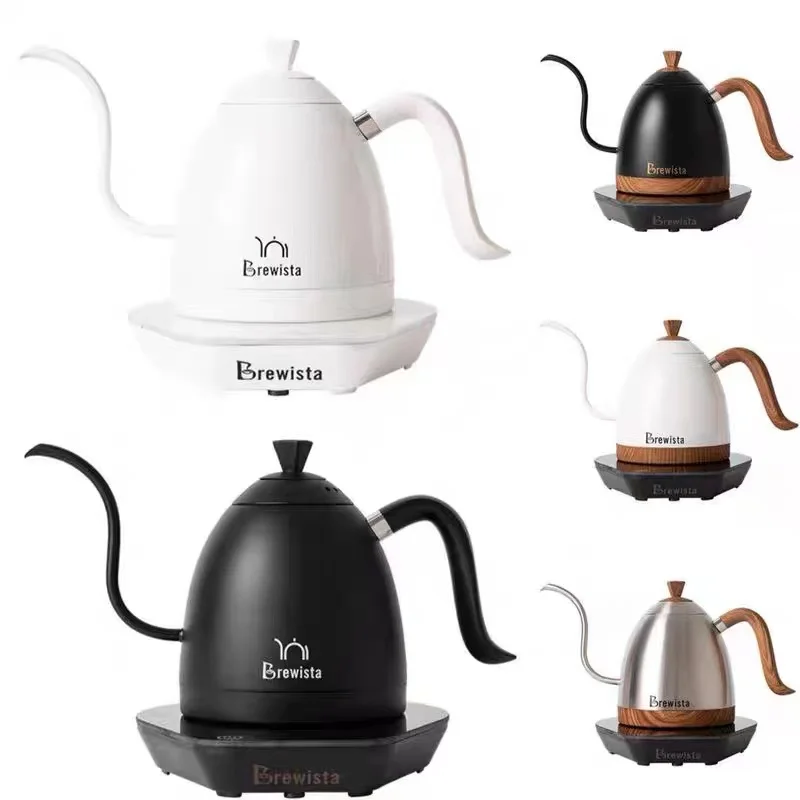 Brewista Artisan constant temperature 1000ml/600ml gooseneck variale temperature control 220V coffee water tea drip kettle  pot