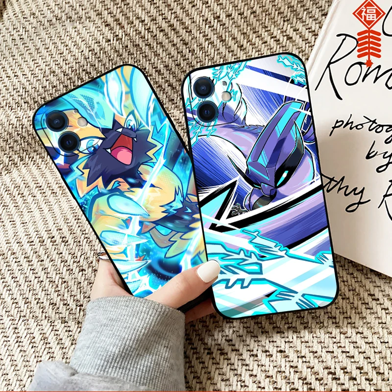

Cartoon Pikachu Pokémon Phone Case For Funda iPhone 13 12 11 Pro Max Mini X XR XS Max SE 2020 6 6s 7 8 Plus Liquid Silicon Soft