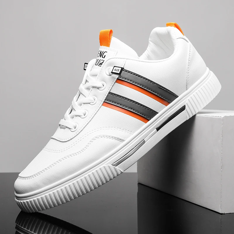 Men's Shoes 2022 New Men's Casual Shoes Comfortable Canvas Walking Shoes Fashion Flat Lace-Up Sneakers