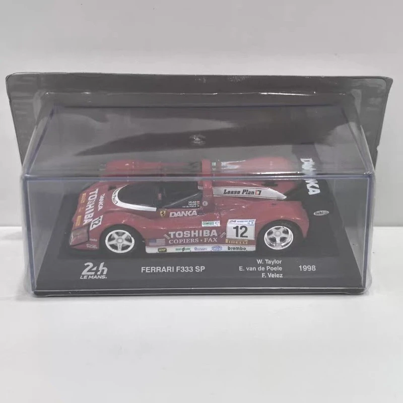 Фото Модель IXO 1:43 FERRARI F333 SP из литого металла # Модель автомобиля 12 24H LEMANS 1998 из сплава №1