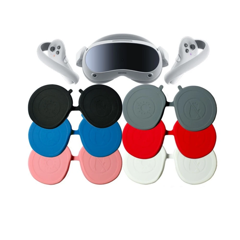 

Eyepiece Protective Cover Lens Protective Cover Silicone Protective Pad For PICO4 VR Accessories