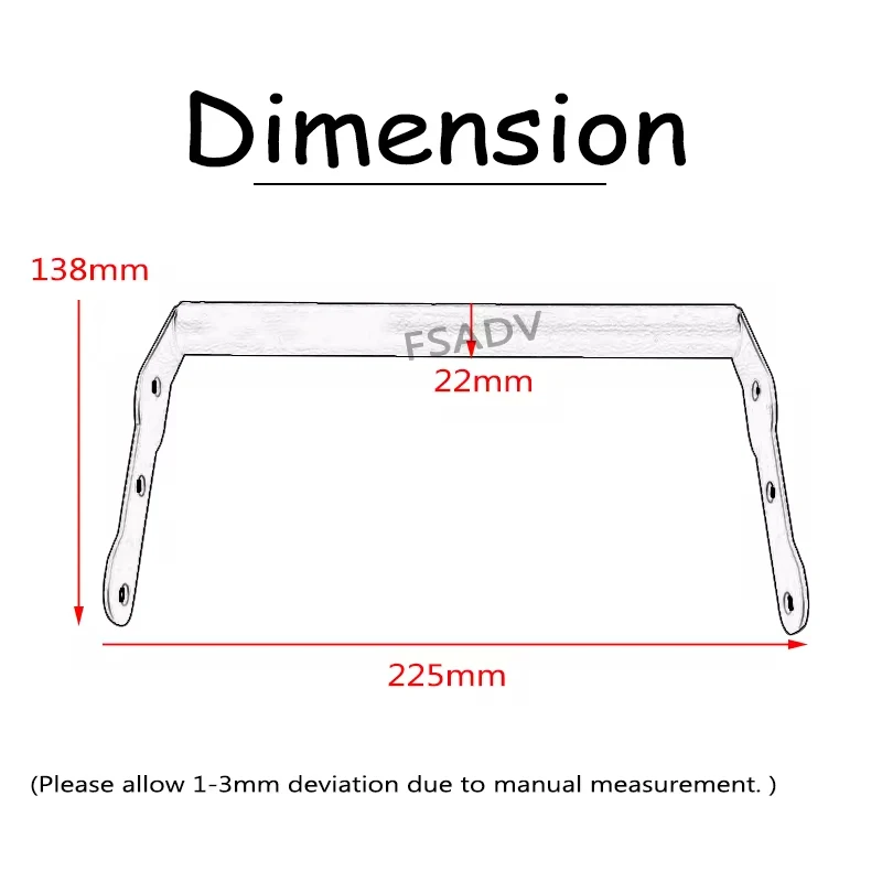 GPS/смартфон навигация GPS пластина кронштейн адаптер держатель подходит для Honda