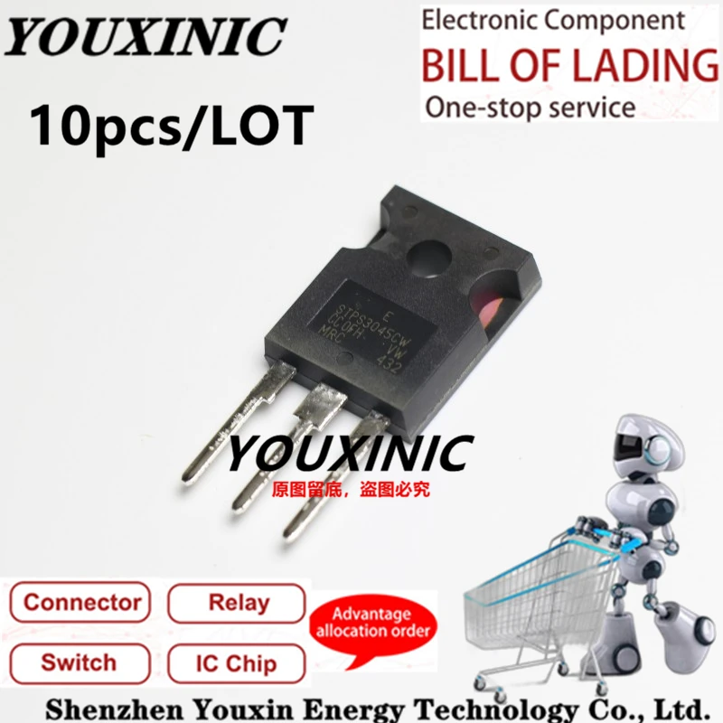 

YOUXINIC 100% New Imported Original STPS3045CW STPS3045CWC TO-247 Schottky Diode 30A/45V