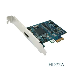 720P 1080I PCIE HDMI Video Capture Card HD72A Top Box CCTV Camera Game Player Recording Live Card Windows XP Vista 7 8 10