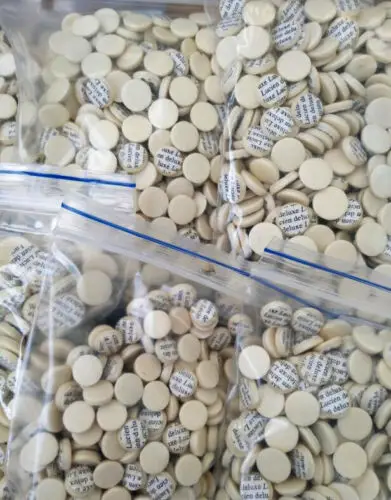 

100 pcs Excellent Pads For Clarinet 9.5mm Good Material