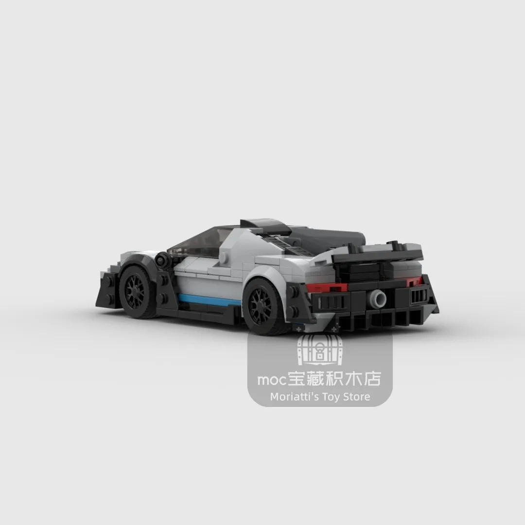 Креативная гаражная строительная игрушка для мальчиков с MOC Benz ONE гоночный