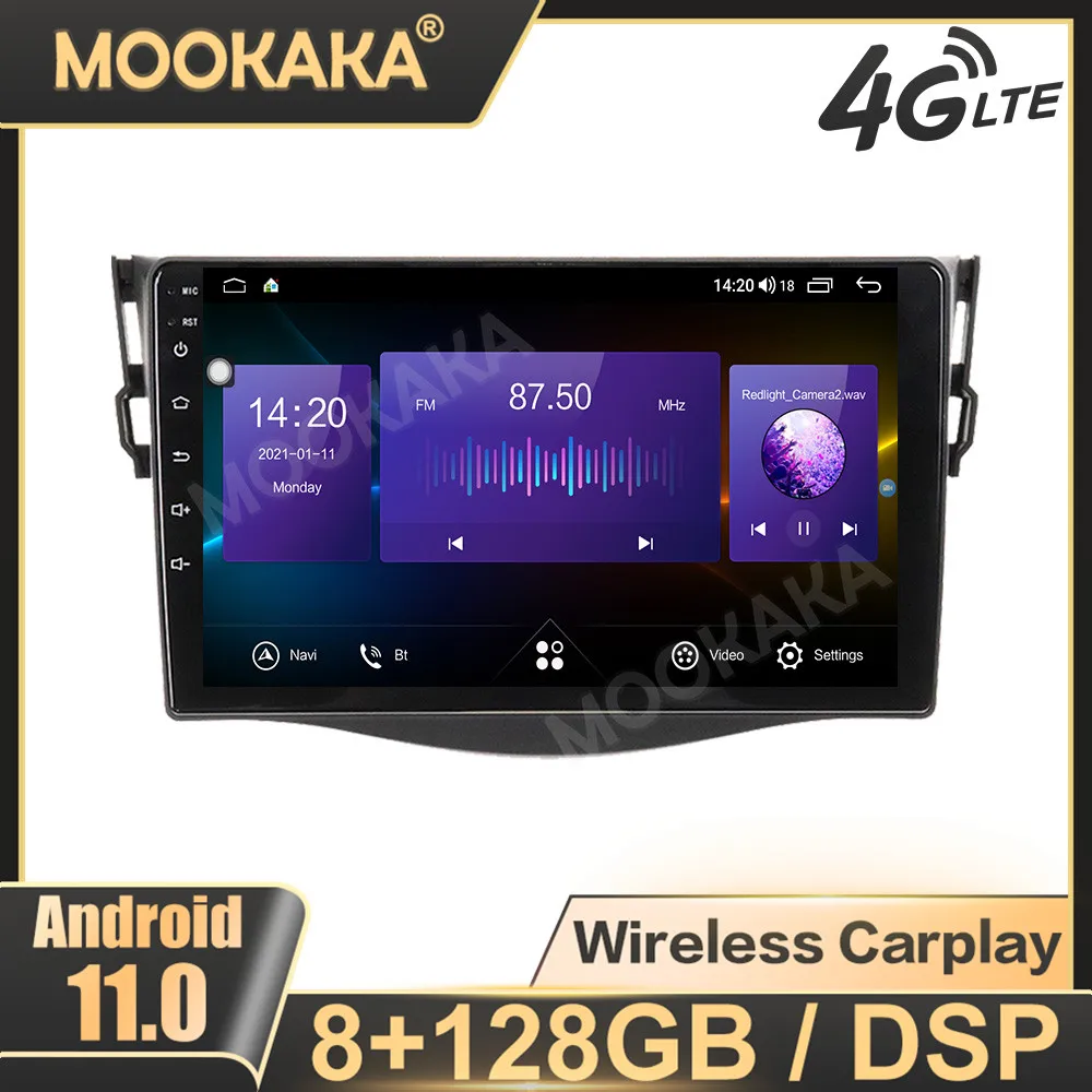 

Car Radio CarPlay For Toyota RAV4 2006-2012 GPS Navigation Multimedia Player Touch Screen DSP Stereo Head Unit