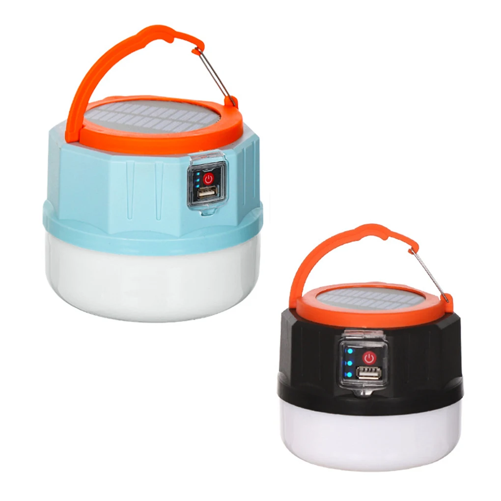 

Camping Light Outdoor LED Rechargeable Lamp Dimmable Hiking Weatherproof Portable Cordless Lantern Phone Charger
