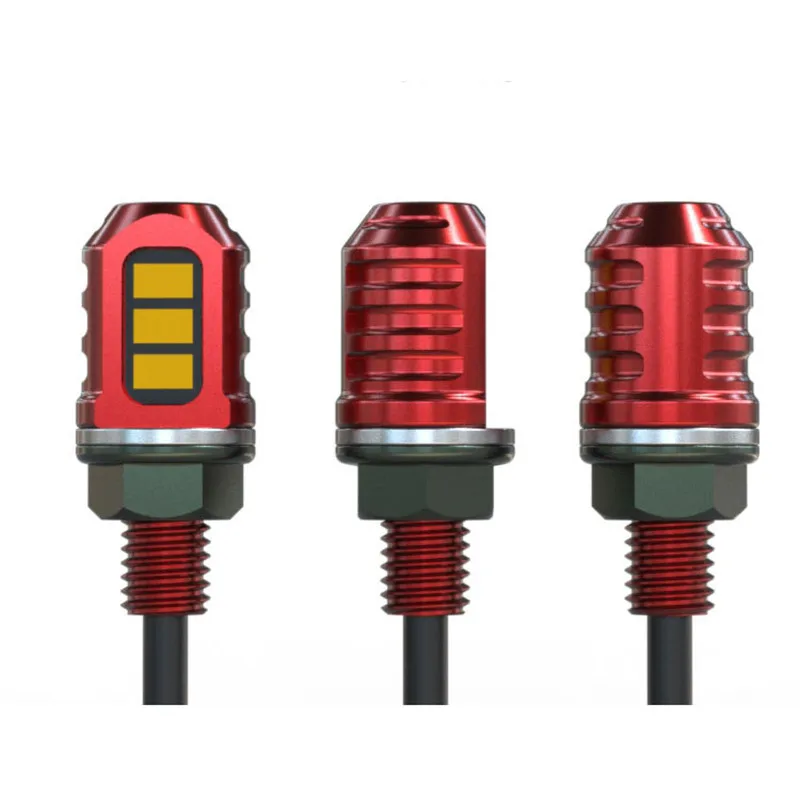 

High Quality Motorcycle Turn Signals Strobe Lights Motorbike Cornering Light Electric Scooter Accessories M10 Bolt Universal
