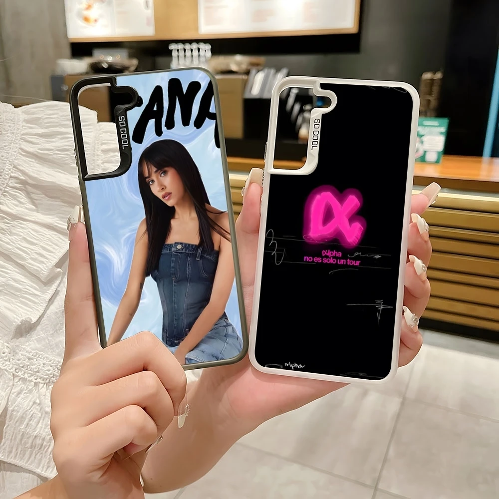 Чехол для телефона Aitana цветной серебристый модный чехол Samsung S 22 23 24 Note 20 Ultra Plus PRO FE