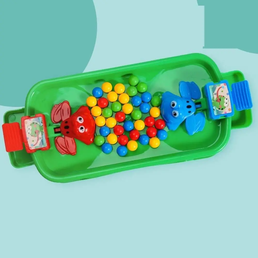 Educational Toys Family Gathering Toys Tabletop Games Strategy Game For Children Frog Eat Bean Game