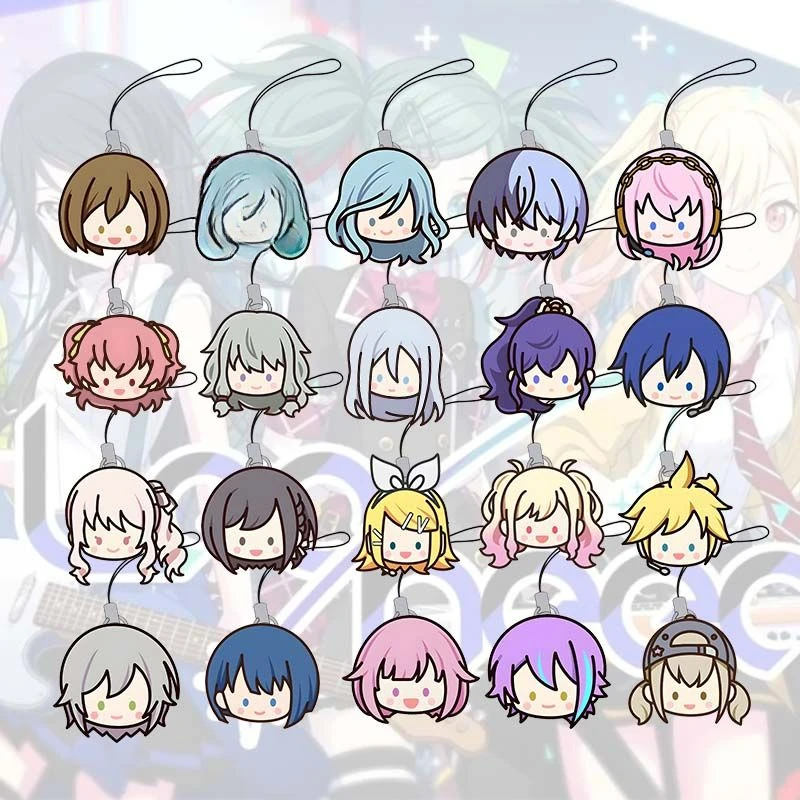 Аниме проект Sekai кулон ASAHINA MAFUYU AKIYAMA MIZUKI акриловые ремешки для телефона украшение