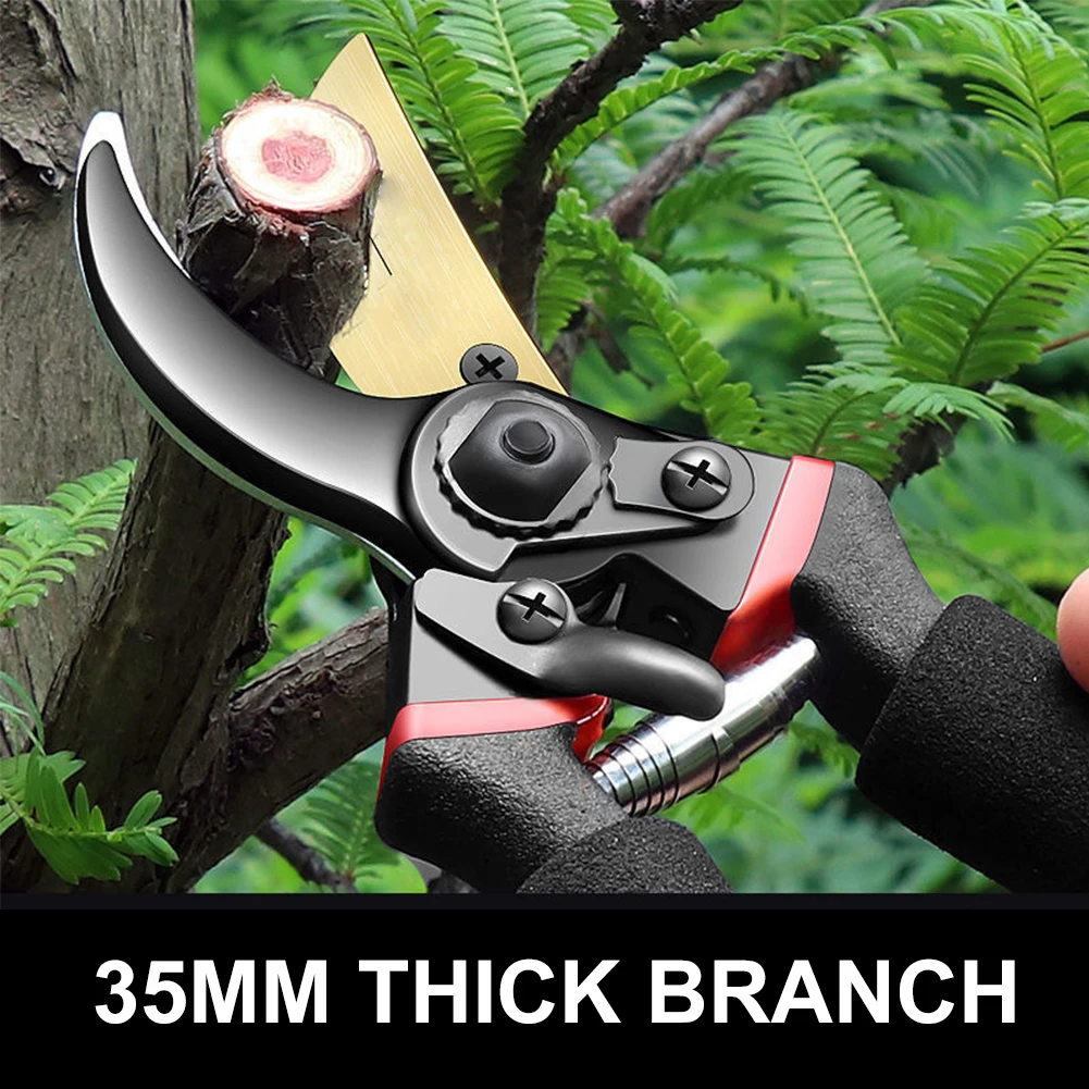 

Garden Pruner Stainless Steel Scissor Labor-Saving Spring Pruning Shear Garden Grafting Tools Branch Tool Shear Dropshipping New