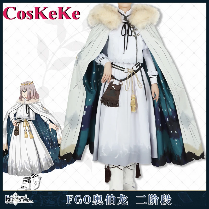 

【Customized】CosKeKe Oberon Cosplay Game Fate/Grand Order Costume Disguiser V2.0 Combat Uniform Halloween Role Play Clothing New