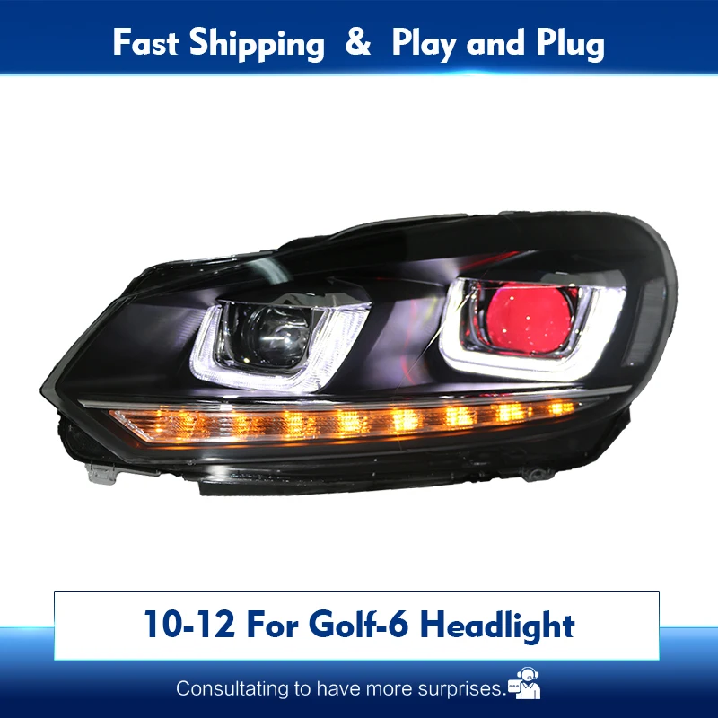 

Автомобильные фары для 2009-2012 VW Golf 6 MK6