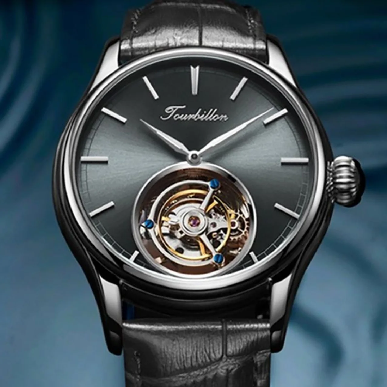 

AESOP Genuine Watch For Men Tourbillon Movement Mechanical Rotary Skeleton Watch Classic Fashion Business Waterproof 7005